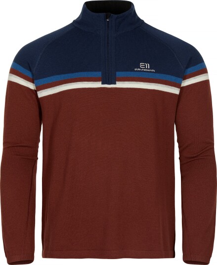 Elevenate Men"s Smart Merino Brandy M Elevenate Men"s Smart Merino Brandy M