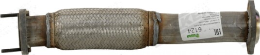 Korrugert rør, eksosanlegg WALKER 06124