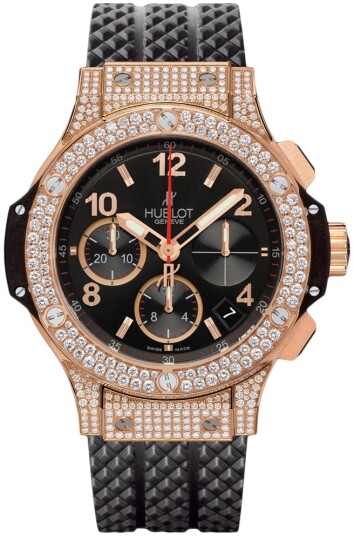 Hublot Herreklokke 341.PX.130.RX.174 Big Bang 41 mm Sort/Gummi Ø41 mm