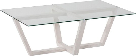 Liepene Sofabord 105x65 cm Hvit - Hanah Home