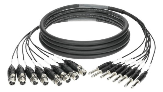 Klotz S08fpa04 8 Kan Multilink Amphenol Xlrf/stj. 4 M