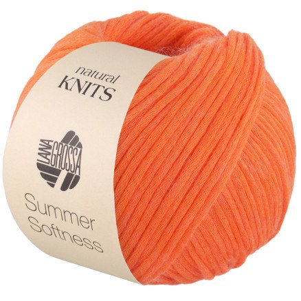 Lana Grossa Summer Softnes Garn 6 Pumpkin