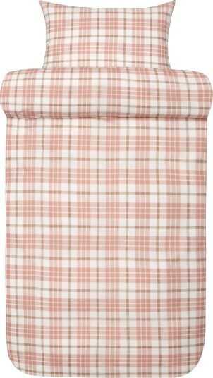 Høie Of Scandinavia Sengetøy 140x220 cm   100% bomullsflanell   Høie of Scandinavia   Lukas Varm Rosa