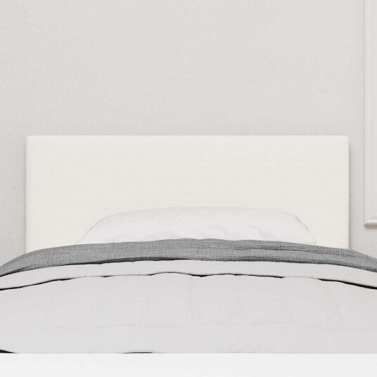 LED Hodegjerde Enkelt Design Krem 100 cm Cordfløyel