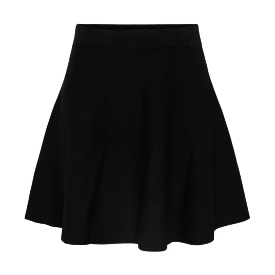 Y . A . S Yasfonny HW Knit Skirt - Black L Y . A . S Yasfonny HW Knit Skirt - Black L
