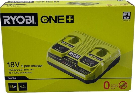 Ryobi Dobbellader ONE+ RC18240 18v