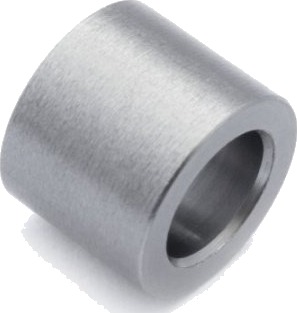 Avstandsstykke 5x8x6,5 mm Gunmetal