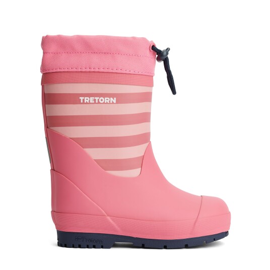 Tretorn Gränna Fôrede Gummistøvler Desert Rose 33 Tretorn Gränna Fôrede Gummistøvler Desert Rose 33