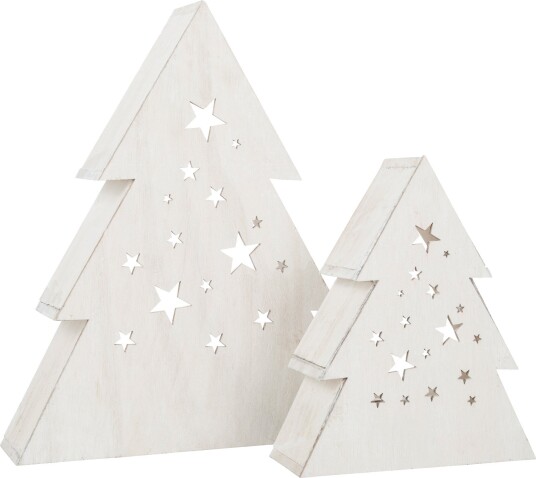 Small Foot 10983 Juletre dekorasjonssett med LED-lys - 2 stk