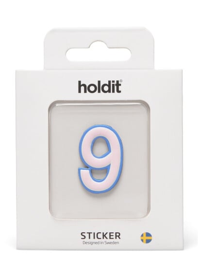 Holdit Sticker Number - White - ONE SIZE