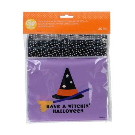 Wilton Gjenlukkbare Poser Witchin Halloween Pk/20 