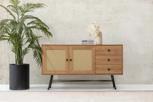 Makwana Konsollbord 160 cm - Naturell