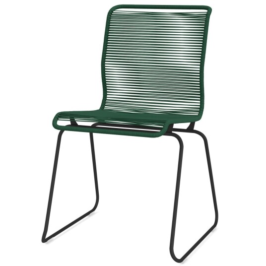 Montana Panton One Dining chair Spisestol Svart Grønn