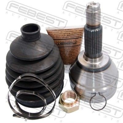 Febest Drivknute drivaksel FEBEST 1110 010