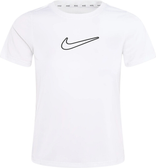 Nike Nike One Girls" Dri Fit Short White XL Nike Nike One Girls" Dri Fit Short White XL