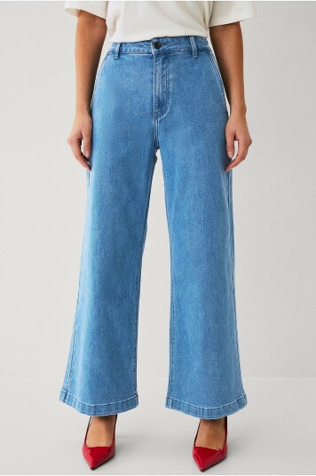 IVY Copenhagen Jeans Ivy Augusta French Jeans Wash Garda Blå IVY Copenhagen Jeans Ivy Augusta French Jeans Wash Garda Blå
