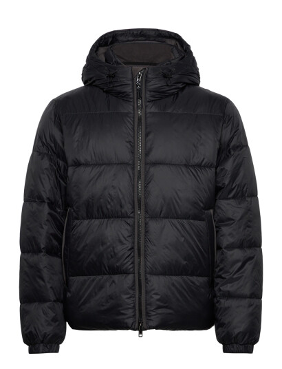 Abercrombie & Fitch Aircloud Hooded Puffer Black M Abercrombie & Fitch Aircloud Hooded Puffer Black M