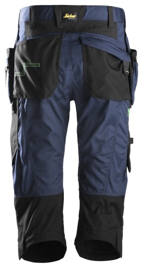 Snickers Workwear 6905 FlexiWork Piratbukse marineblå Marineblå, Klær