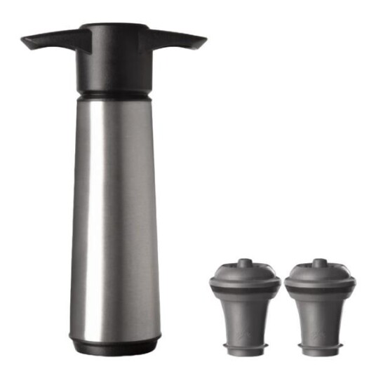 Vacu Vin Wine Saver 3 stk svart/sølv Vacu Vin Wine Saver 3 stk svart/sølv