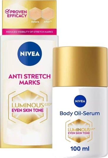 Nivea Luminous 630 Anti Stretch Mark Body Oil Serum  100ml