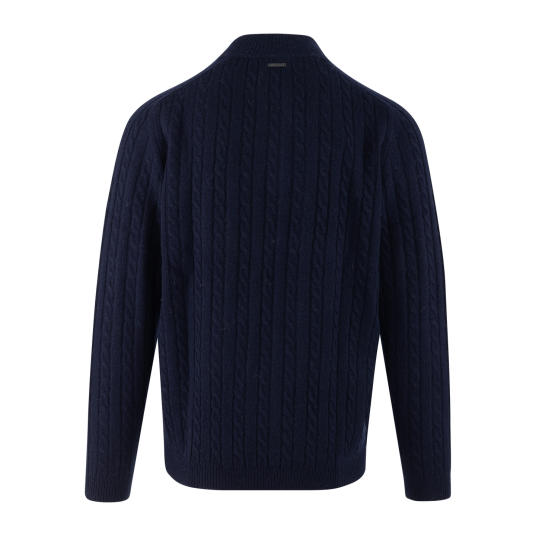 Walt Half-zip Dark Navy XL Wool cable sweater Walt Half-zip Dark Navy XL Wool cable sweater