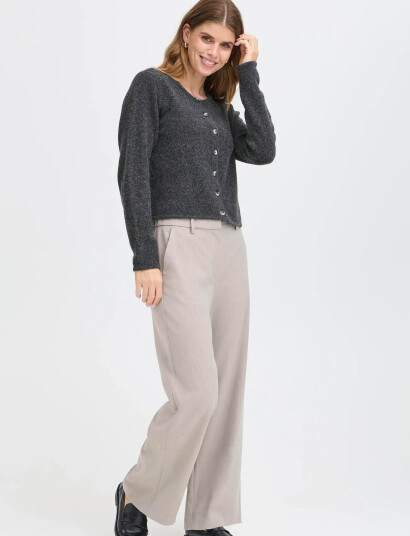 Fransa Frnoah Car 1 - Grey - L Fransa Frnoah Car 1 - Grey - L