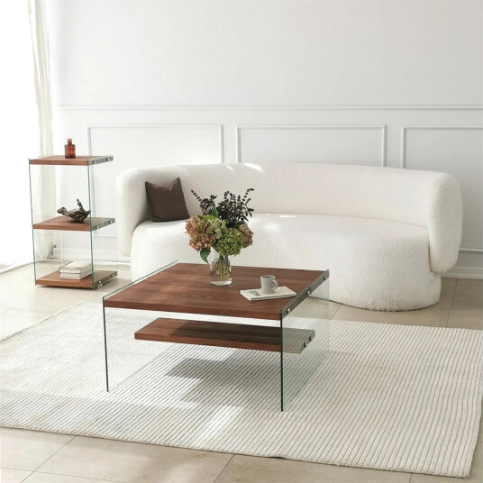 Lepinas Sofabord 75 cm - Naturell