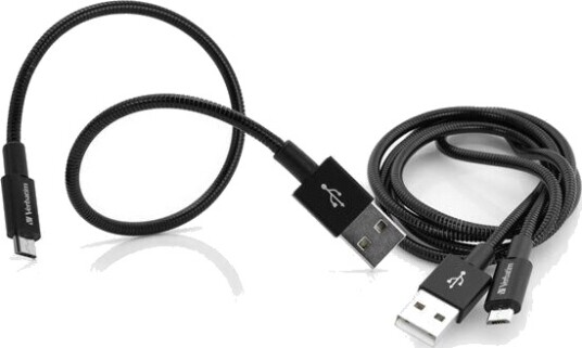 Verbatim Sync and Charge - USB-kabelsett - USB til Micro-USB type B