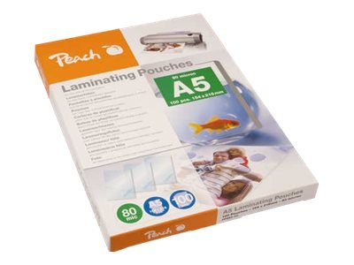 Peach 100-Pack Glanset A5 148 X 210 Mm Lamineringspunger