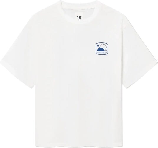 WOOD WOOD Wwace Outsider Tee 25419 White M WOOD WOOD Wwace Outsider Tee 25419 White M