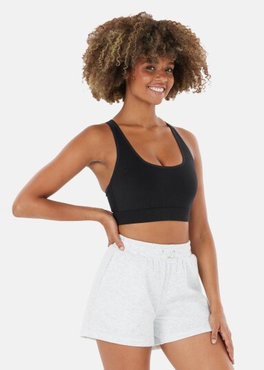 Athlecia Jennie V2 W Sports Bra Black L Sport-Bh Athlecia Jennie V2 W Sports Bra Black L Sport-Bh