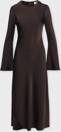 Wakakuu Icons Albina Satin Dress  Brun XS