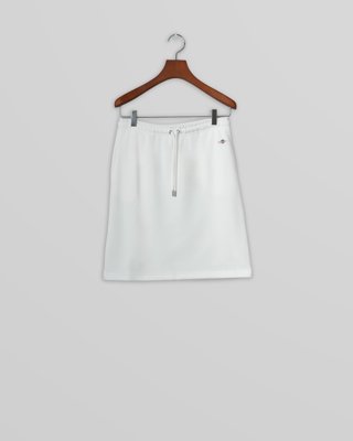 Gant Shield jersey skjørt EGGSHELL S