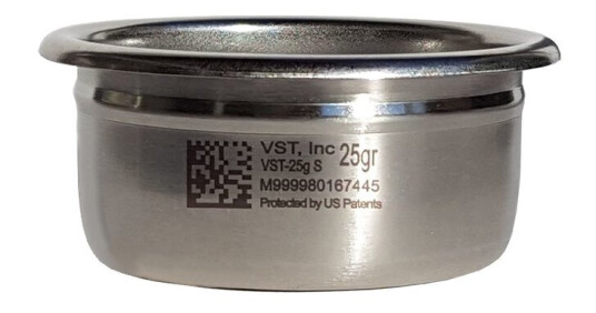 VST Precision Filter Basket - 25g , Ridged