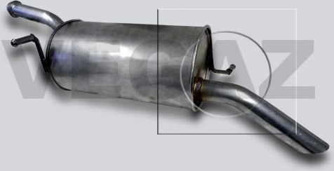Bakre eksospotte VEGAZ CS-317 Bakre eksospotte VEGAZ CS-317