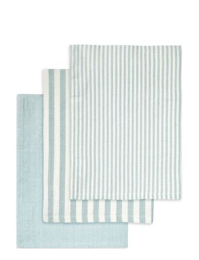 Engholm Textiles Tea Towels Recycle - Blue - 50X70CM