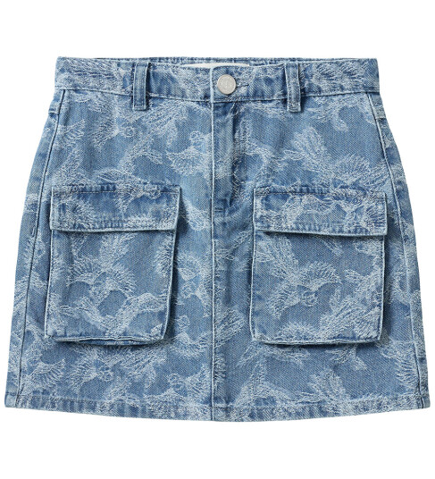 Sofie Schnoor Skjørt Larasy Light Denim Blue Sofie Schnoor 8 år 128 Skjørt Blå
