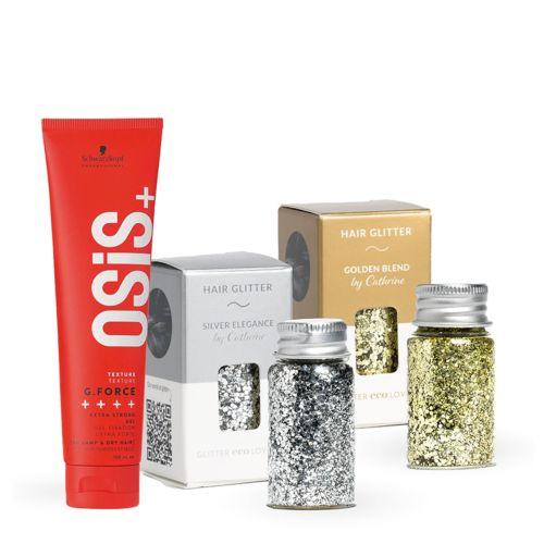 Glitter Eco Lovers Silver & Golden + G. Force