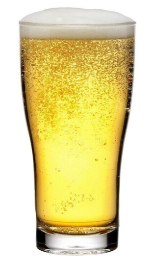 Plast ølglass 36 cl 5-pak
