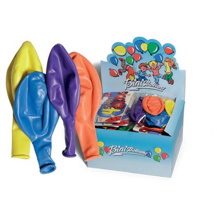 Bini Balloons Bini Balloons Ballonger Gigant Ass farger Ø42cm 4 stk