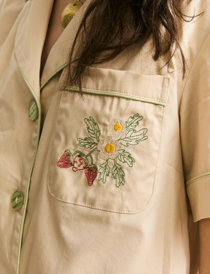 Helmstedt Fiona Shirt - Beige - XS Helmstedt Fiona Shirt - Beige - XS