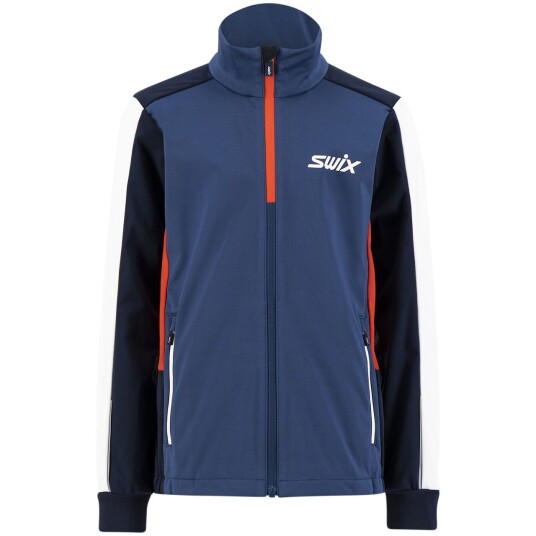 Swix Cross Jacket Jr. Lake Blue 152