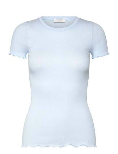 Rosemunde Rwbernadine Organic  Ss O Neck T Sh   Blue   XL