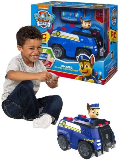 PAW Patrol Chase radiostyrt politibil med Pup Pad kontroller PAW Patrol Chase radiostyrt politibil med Pup Pad kontroller