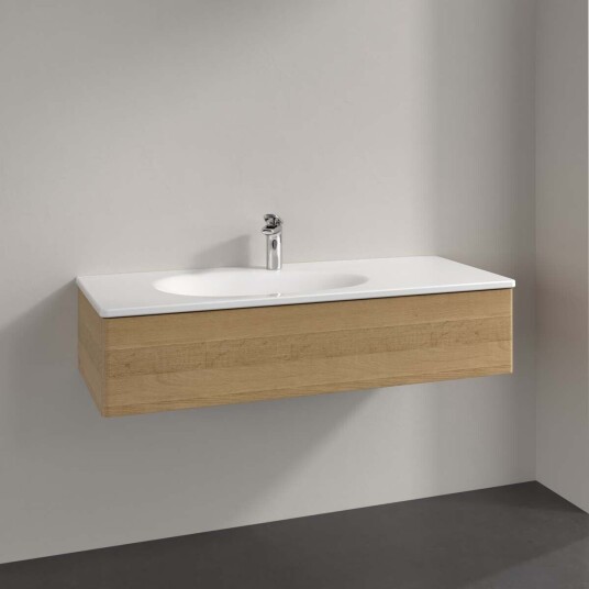 Villeroy & Boch Antao Servantskap med 1 skuff 118,8x49,3x25,6 cm u/lys Eik