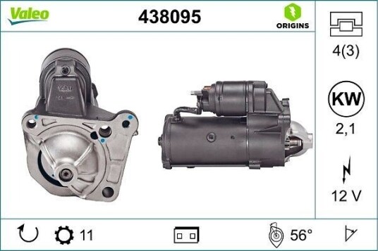 VALEO 438095 Starter VALEO 438095 Starter