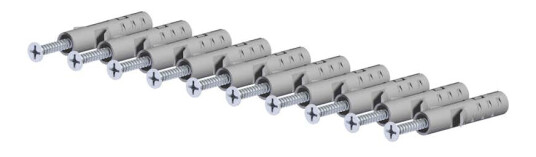 Lundbergs Skruer & Plugger Lundbergs Wide 10 Pk 72205