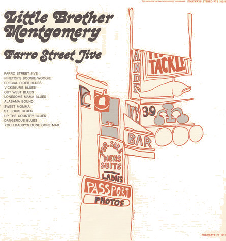 Little Brother Montgomery Farro Street Jive CD