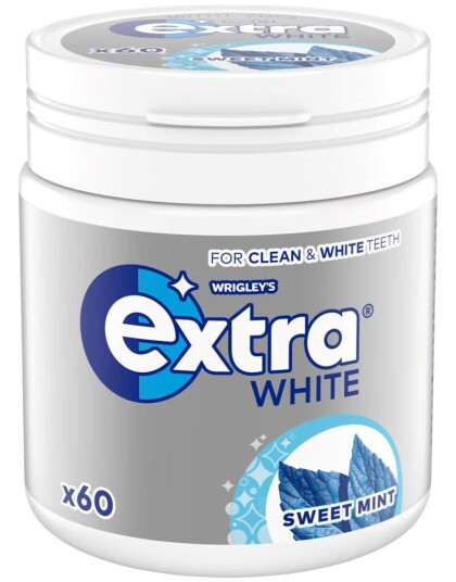 Stor Extra White Sweet Mint Tyggegummi Boks 84g Stor Extra White Sweet Mint Tyggegummi Boks 84g