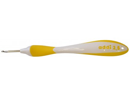 Addi Swing Heklenål Aluminium 16 cm 2,50 mm Addi Swing Heklenål Aluminium 16 cm 2,50 mm